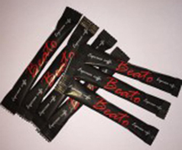 Порционный сахар Beato в черных стиках фото в онлайн-магазине Kofe-Da.ru 